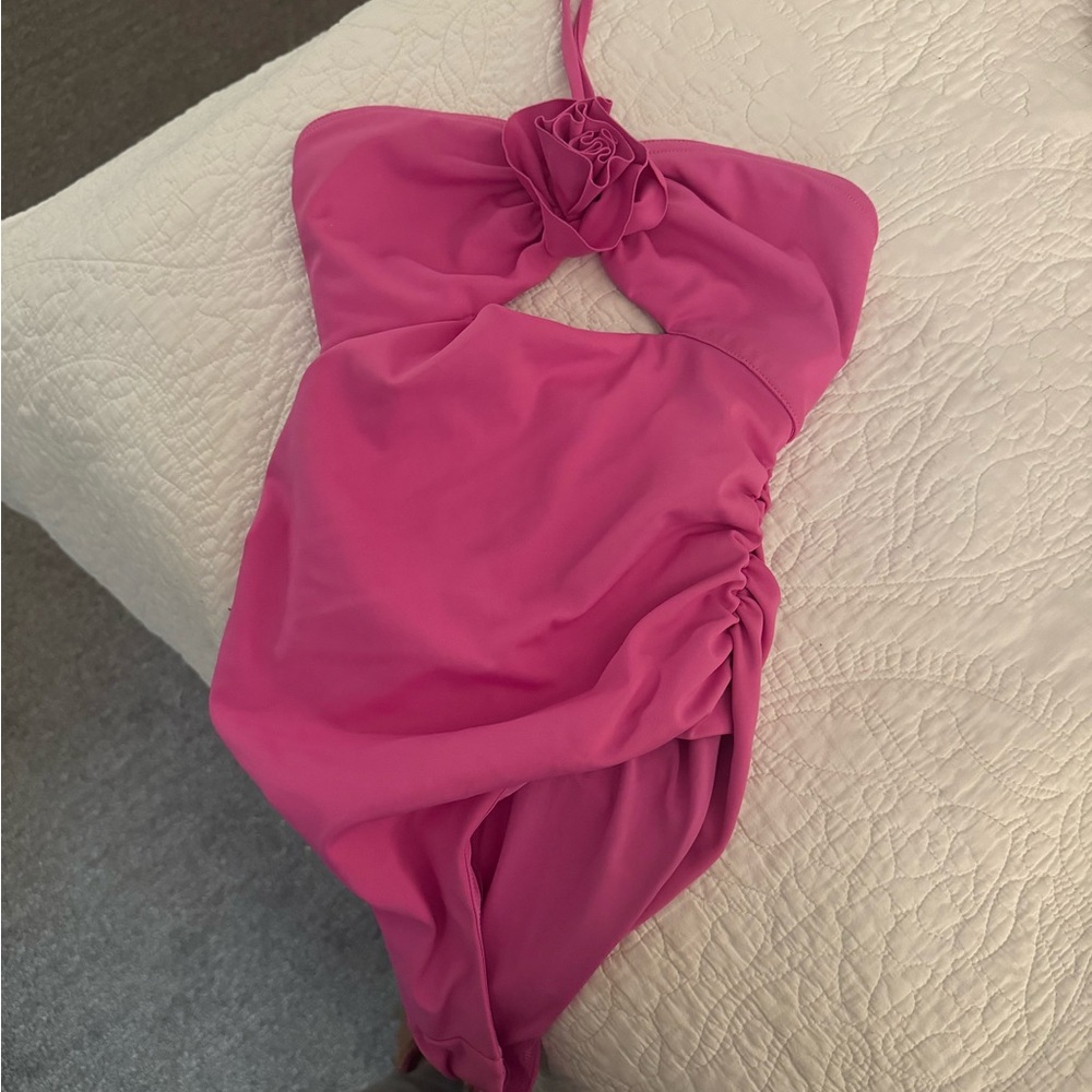 Love Shack Fancy & Caroline Constas bathing suit